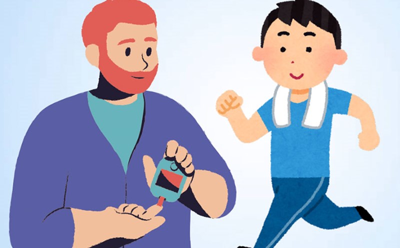 When should people with diabetes walk to effectively control blood sugar? Graphics: Thien Nhan