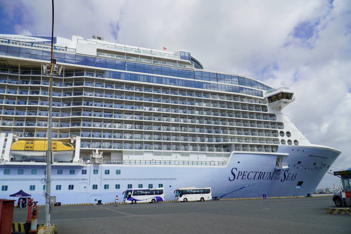 International tourists arrive in Ho Chi Minh City by cruise ship. Photo: Thanh Chan