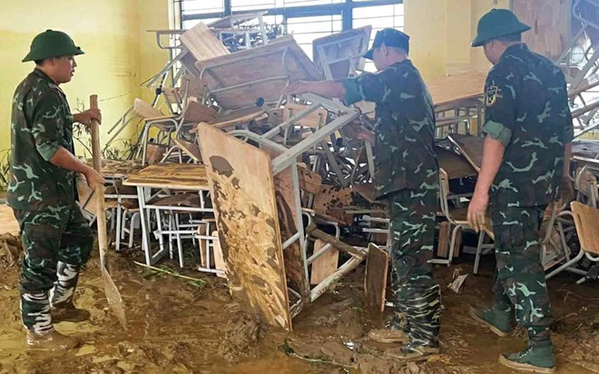 Nhanh chóng khôi phục cơ sở hạ tầng tại Thái Nguyên sau mưa lũ lịch sử