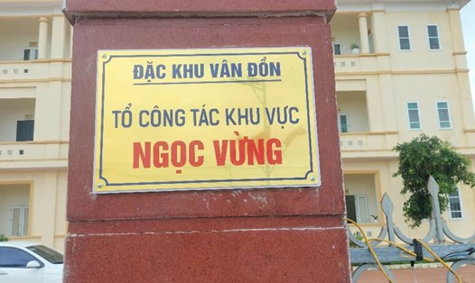 Tổ công tác của Đặc khu Vân Đồn đặt tại đảo Ngọc Vừng, tỉnh Quảng Ninh. Ảnh: Nguyễn Hùng