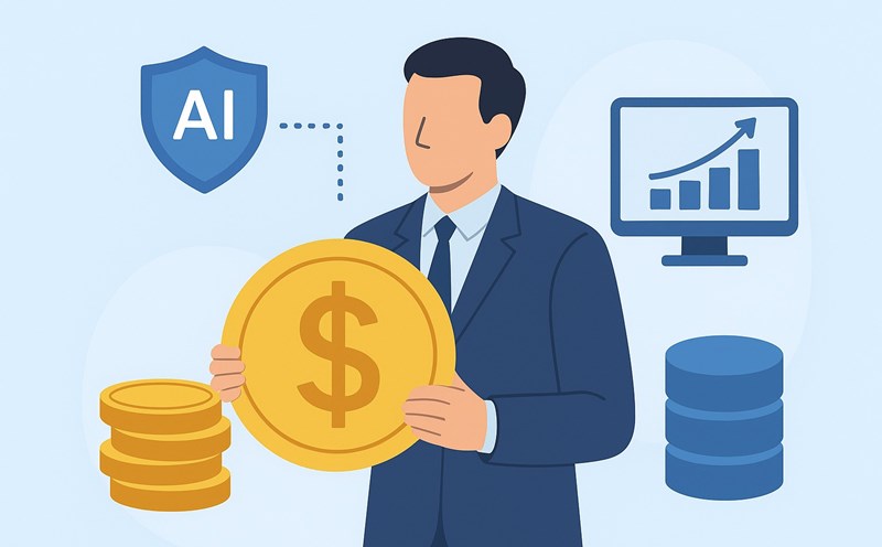 The excitement about AI stocks is making investors cautious, worried about capital costs, system risks and the real efficiency of investments. Graphics: Hao Thien