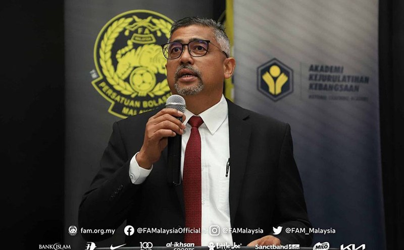 General Secretary of the Football Association of Malaysia - Mr. Datuk Noor Azman Rahman was suspended from work. Photo: FAM