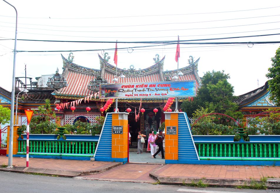 Kien An cung la diem du lich noi tieng o Sa Dec, tinh Dong Thap. Anh: Thanh Mai