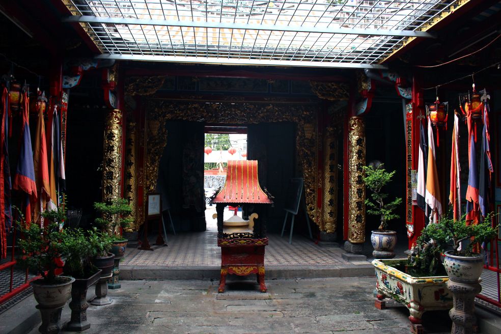 Gieng troi giup thu anh sang va thong gio cho ngoi tho. Anh: Thanh Mai