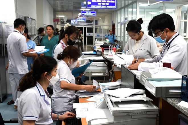 Khoa cap cuu Benh vien Da khoa Ba Ria. Anh: Thanh An 