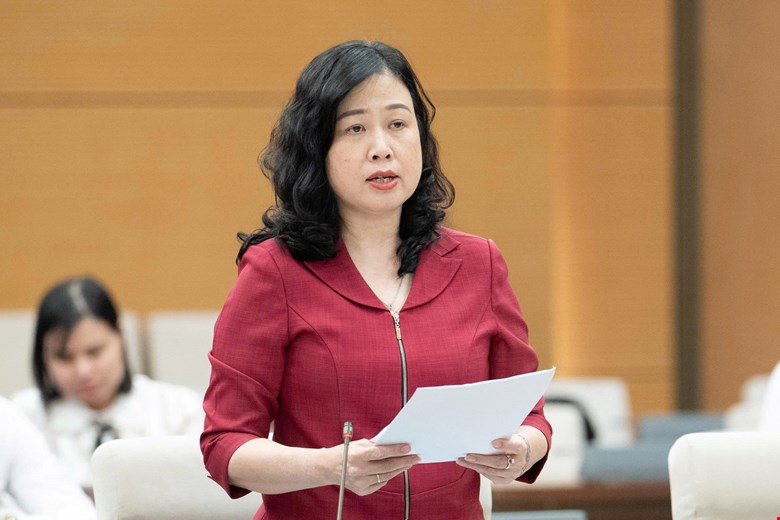 Minister of Health Dao Hong Lan. Photo: Quochoi.vn