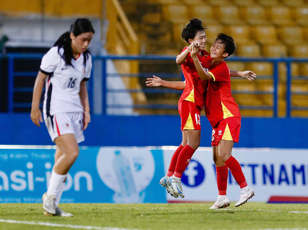 U17 Vietnam women's team won all qualifying rounds of the 2026 U17 Asian Women's Championship. Photo: Thanh Vu