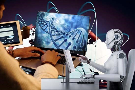 Google DeepMind's C2S-Scale 27B AI model can understand cell language, helping to detect new drugs and pioneering more effective cancer treatment. Graphics: Cat Tien