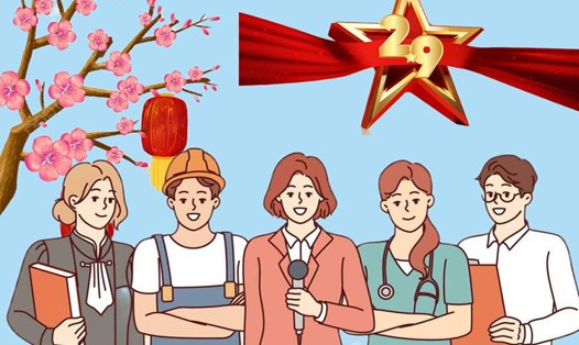 Bộ Nội vụ thông báo lịch nghỉ Tết Âm lịch, lễ Quốc khánh năm 2026. Đồ họa: Phương Thảo
