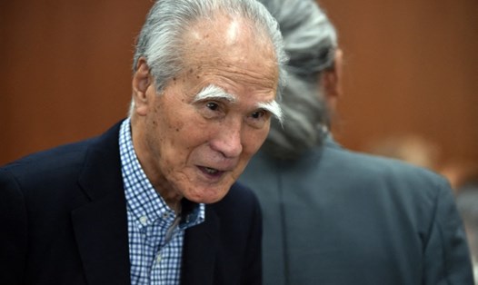 Cựu Thủ tướng Nhật Bản Tomiichi Murayama. Ảnh: AFP