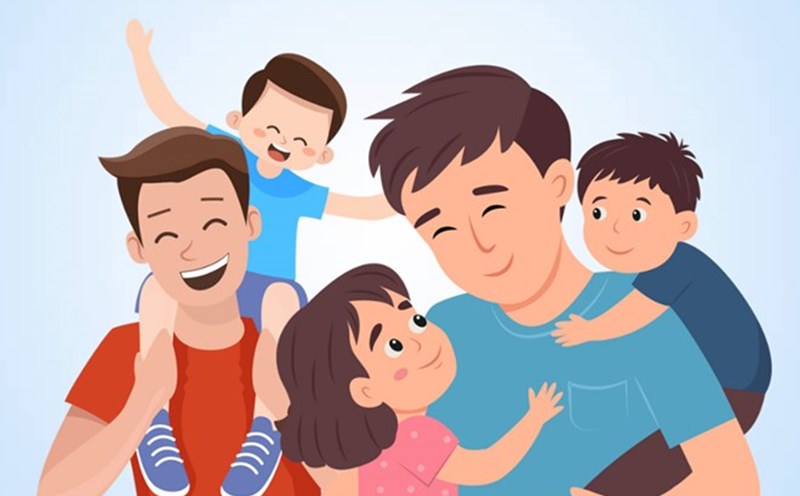 Kidulting helps parents interact happily with their children, creating a safe and cohesive space without stress, while stimulating creativity in both children and adults. Graphics: Thien Nhan