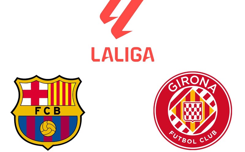 Barcelona vs Girona in La Liga. Graphics: Van An