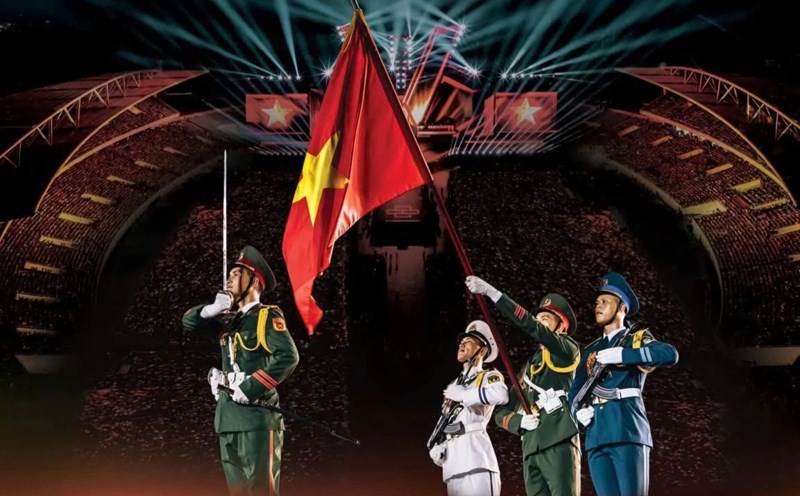 Fatherland in the Heart: The concert film will be shown nationwide from October 17. Photo: CGV.