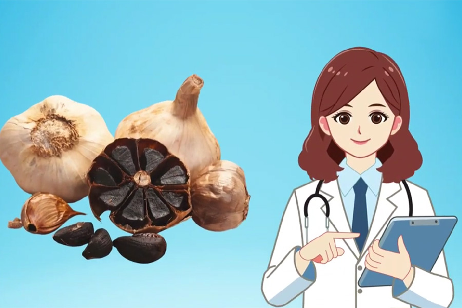 Black garlic is extremely good but people should not eat it later
