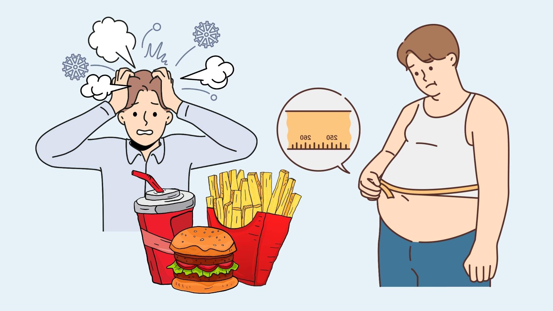 easy mistakes that cause weight loss to fail. Graphics: Linh Dan