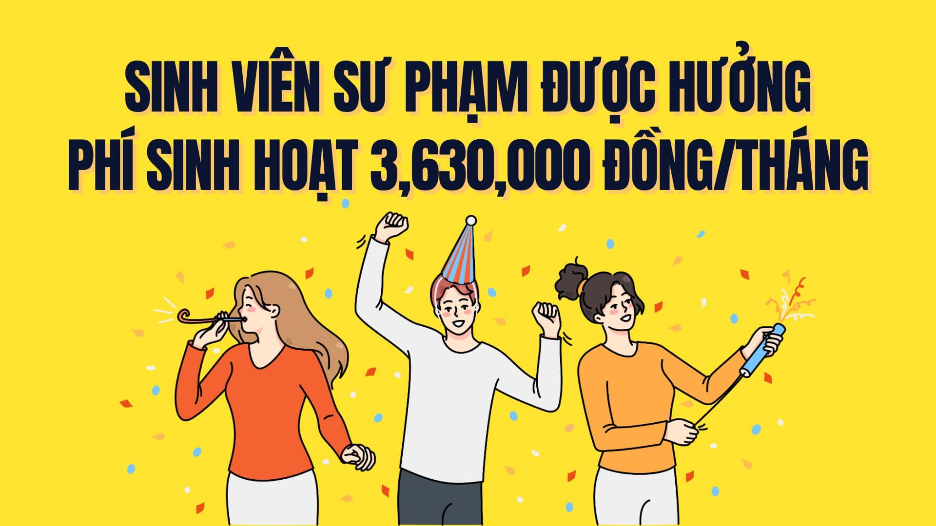 師範学生は、月額3 790 000ドンに達する月額生活費を享受できます。グラフィック:Tra My