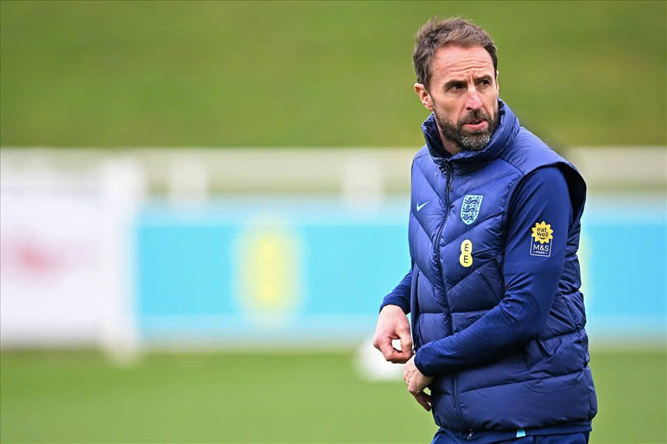 Arteta hien dang duoc so sanh voi Southgate khi con dan dat tuyen Anh. Anh: AFP