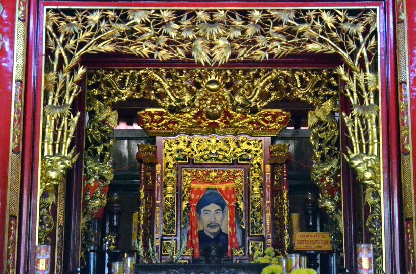 Cac bao lam, thanh vong, lien doi duoc cham tro rat cong phu tu duong net, hinh khoi. Anh: Thanh Mai