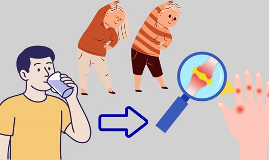 Một số thói quen trước khi đi ngủ tốt cho axit uric. Đồ họa: Hạ Mây