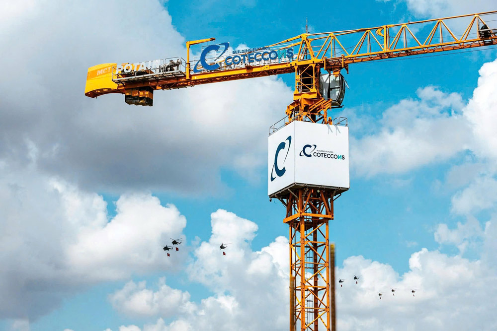 Coteccons is entering a new phase of acceleration. Photo: Provided by the enterprise