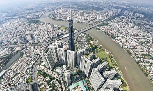 TPHCM có nhiều yếu tố để vươn mình trở thành siêu đô thị quốc tế. Ảnh: Anh Tú