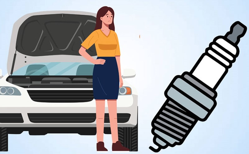 Signs of car bust and how to fix it effectively. Graphics: Thien Nhan