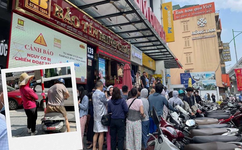 Gold prices have decreased, trading stocks are waiting, and food brokers are determined to buy. Photo: PV