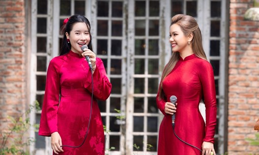 Lưu Hương Giang, Phương Vy. Ảnh: Nghệ sĩ cung cấp.