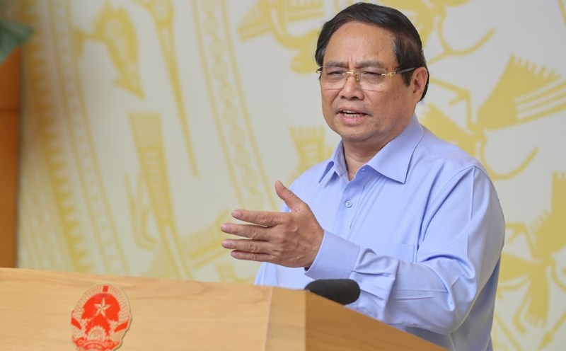 Prime Minister Pham Minh Chinh emphasized the spirit that if cadres are irresponsible and commit violations, they must be punished severely - delayed and insensitive must be replaced. Photo: Nhat Bac/VGP