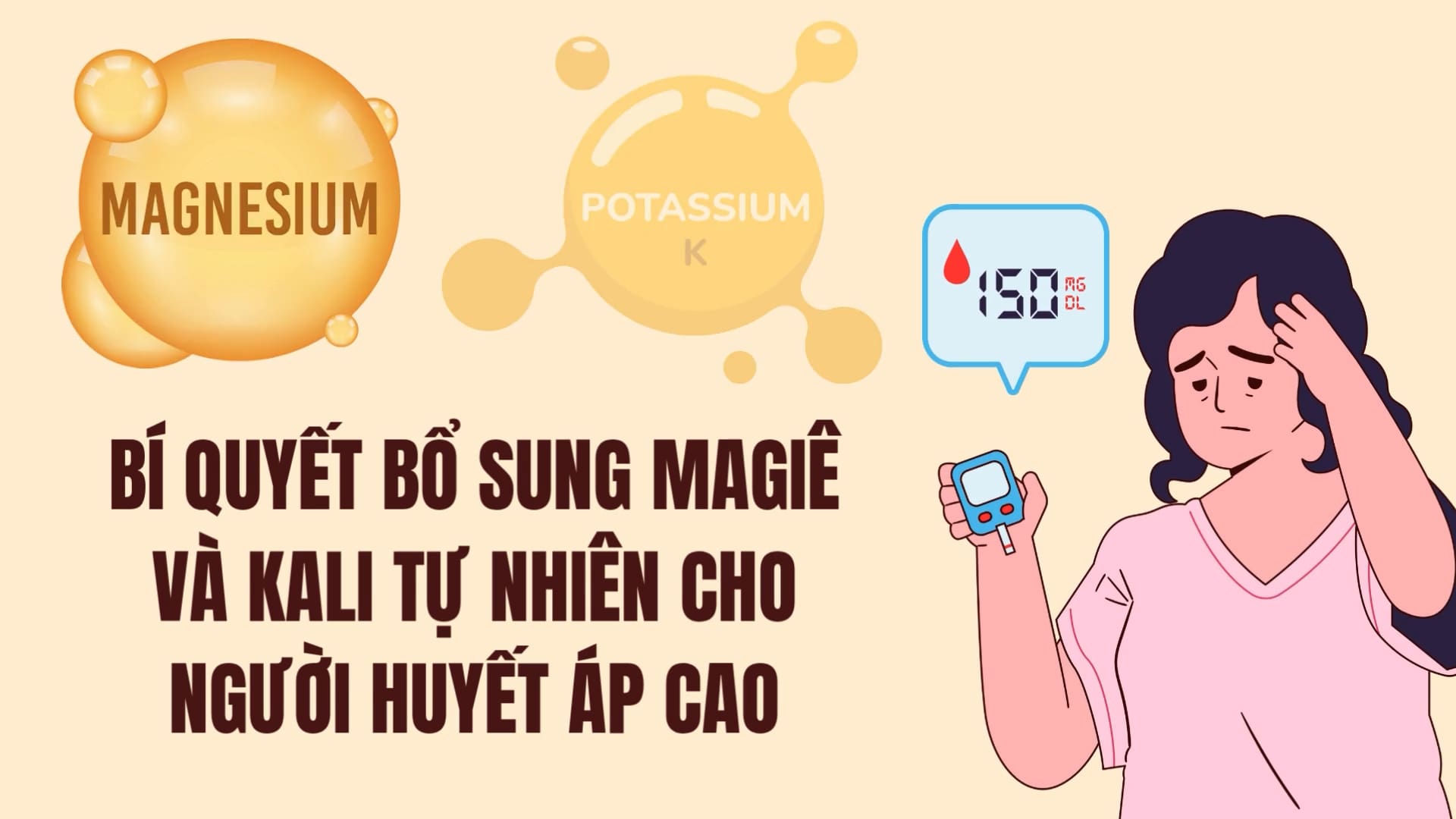 The secret to supplementing magnesium and potassium naturally for people with high blood pressure