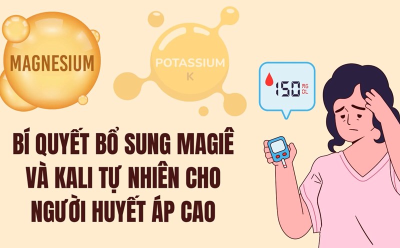 The secret to supplementing magnesium and potassium naturally for people with high blood pressure