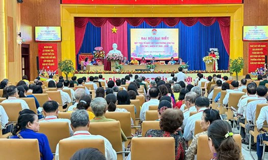 Quang cảnh Đại hội Đại biểu MTTQVN phường Vũng Tàu lần thứ I, nhiệm kỳ 2025-2030. Ảnh: Thành An