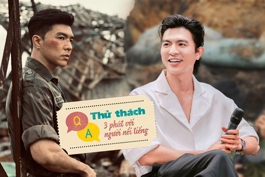 Actor Steven Nguyen - Red Rain film.