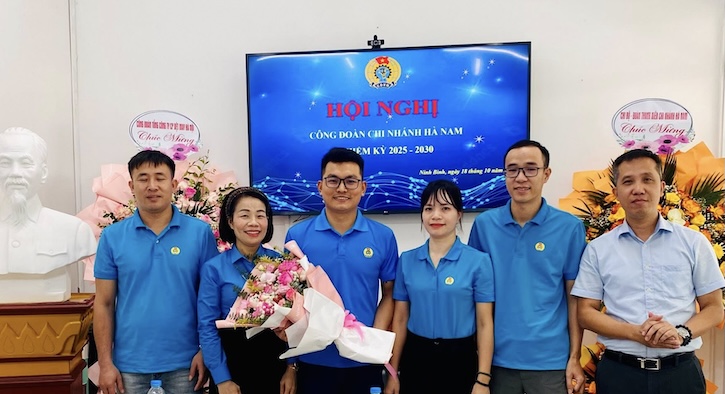 The Ha Nam Branch Trade Union Congress took place on October 18. Photo: Trade Union