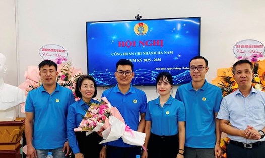 Đại hội Đại hội Công đoàn Chi nhánh Hà Nam diễn ra ngày 18.10. Ảnh: CĐCN