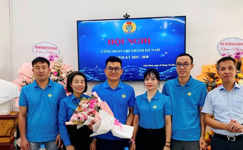 The Ha Nam Branch Trade Union Congress took place on October 18. Photo: Trade Union