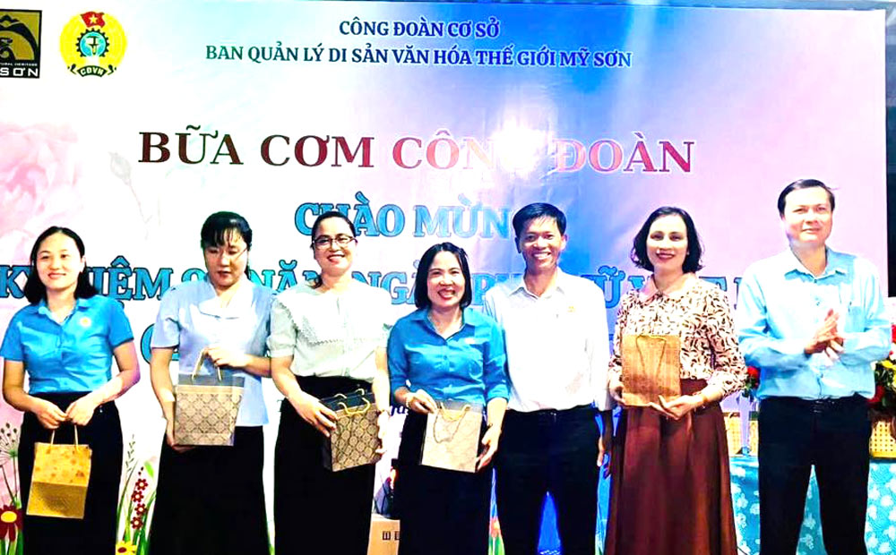 The Trade Union of Nam Phuoc Commune, Da Nang organizes many exciting activities on the occasion of Vietnamese Women's Day October 20. Photo: Nam Phuoc Trade Union