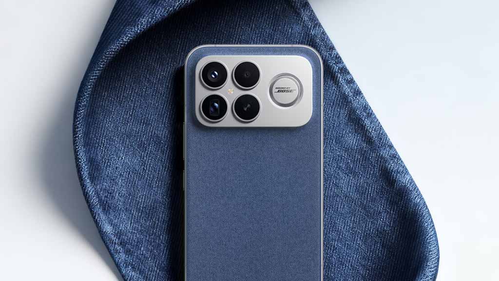 Xiaomi's new smartphone to be launched with a back made from jeans. Photo: Xiaomi