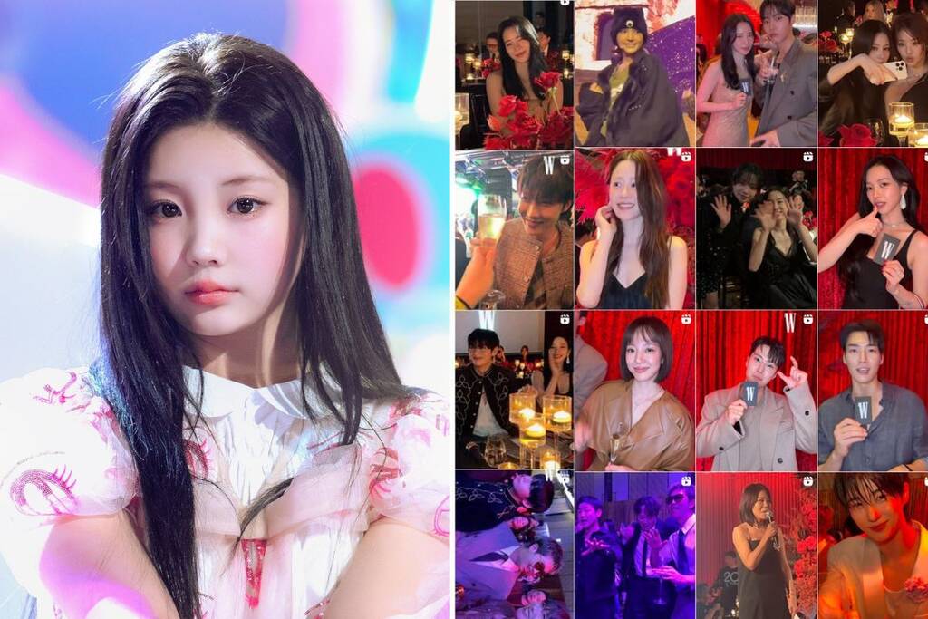 Wonhee (ILLIT) had a delicate action at the "Love Your W" event. Photo: HYBE