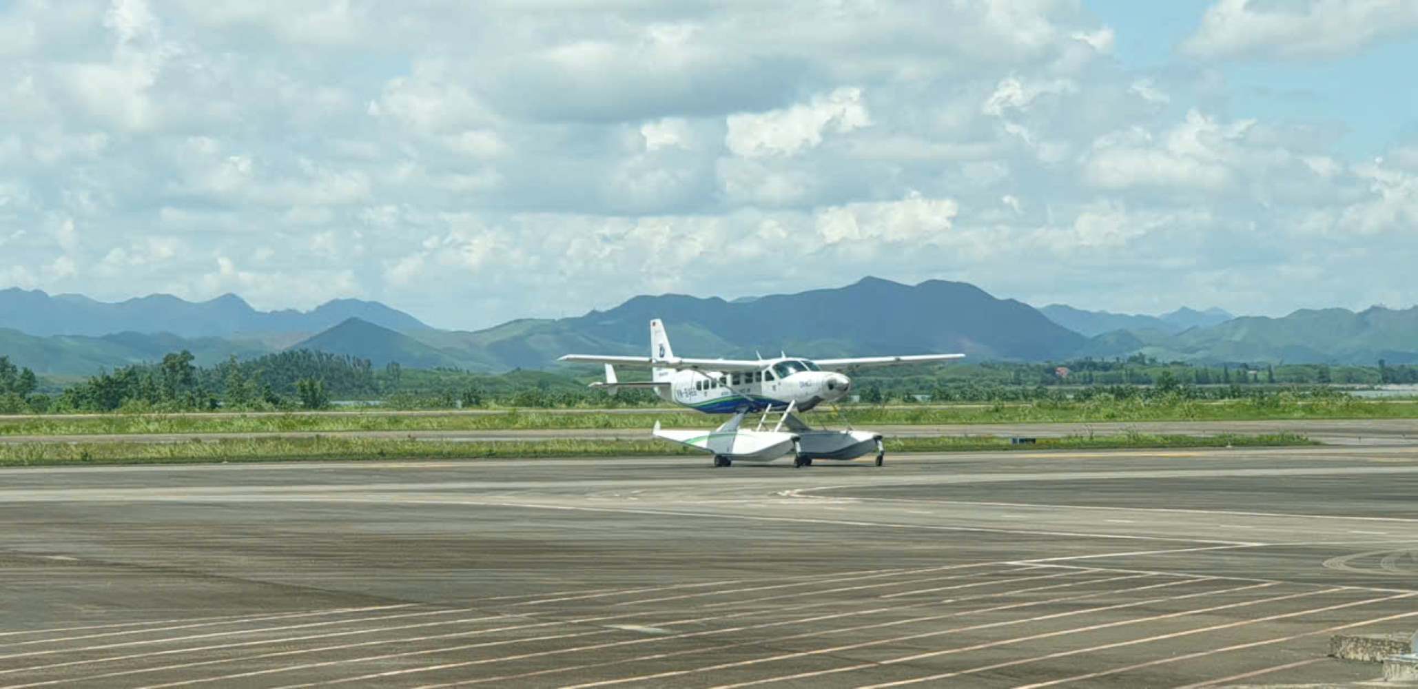 Van Don Airport. Photo: Nguyen Hung