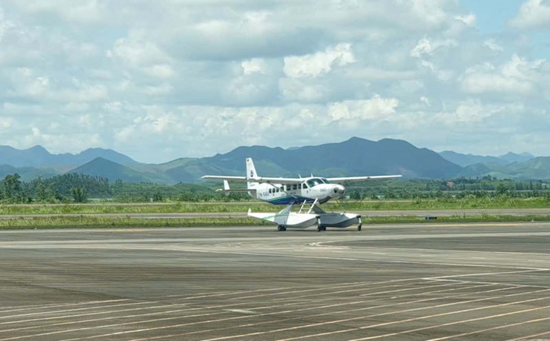 Van Don Airport. Photo: Nguyen Hung