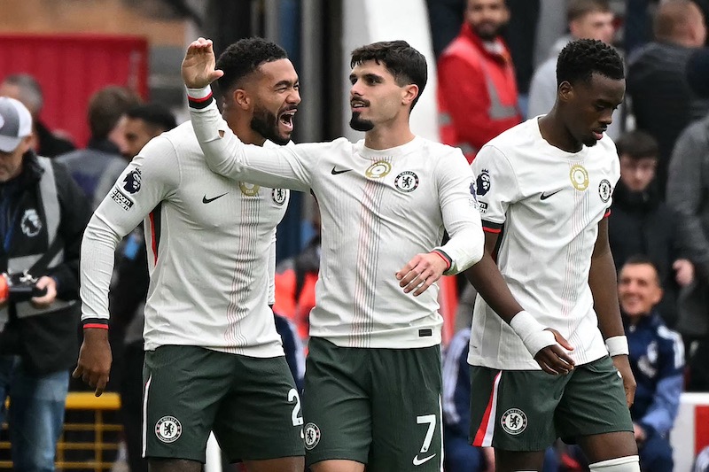 El Chelsea gana contundentemente al Nottingham Forest. Foto: AFP