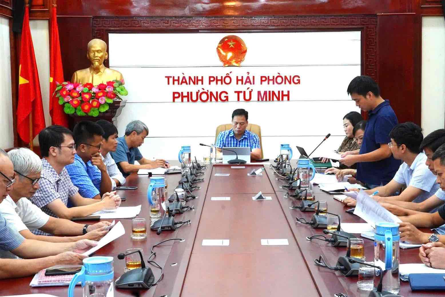 La reunion se centro en discutir soluciones para eliminar los obstaculos en el trabajo de GPMB. Foto: Nguyen Thuong