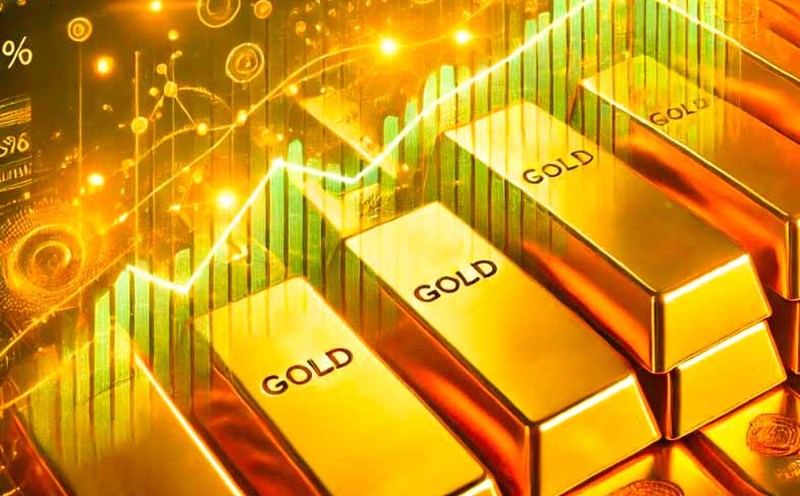 El precio del oro registra una novena semana consecutiva de aumento. Foto: Phan Anh