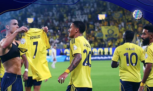 Ronaldo ghi siêu phẩm, Al-Nassr thắng đậm Al-Fateh. Ảnh: Al-Nassr