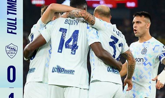 Inter Milan tạm leo lên ngôi đầu bảng xếp hạng Serie A 2025-2026. Ảnh: Inter Milan