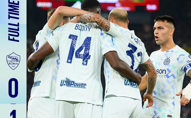 Inter Milan temporarily climbed to the top of the Serie A 2025-2026 rankings. Photo: Inter Milan