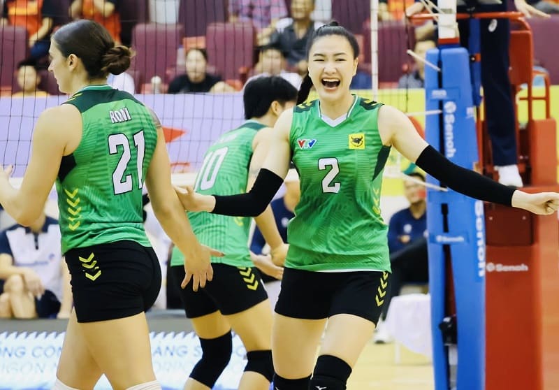 김탄은 곧 베트남 여자 배구 대표팀에 합류할 기회가 있을 것으로 예상됩니다. 사진: VTVBDLA