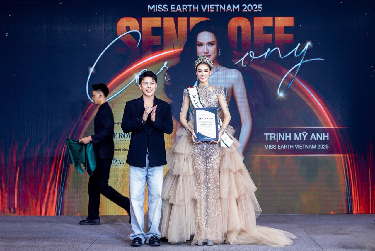 Trịnh Mỹ Anh chính thức tham gia Miss Earth 2025