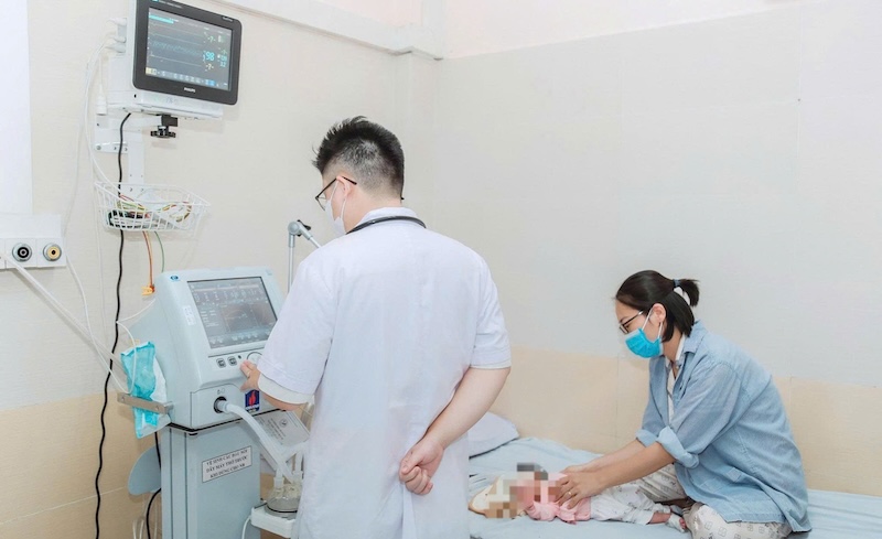 Warning of the risk of RSV outbreak, threatening children and the elderly. Photo: BVCC